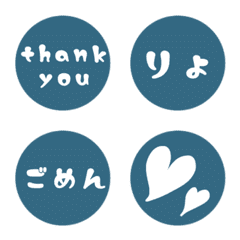 KINAKO mama's Emoji mini Sticker
