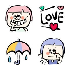 OKAPPA Girl Basic Emoji Part2 Pastel(JP)