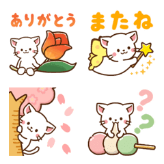 しろねこ♡毎日使える　春