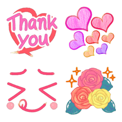 Simple emoji that conveys feelings