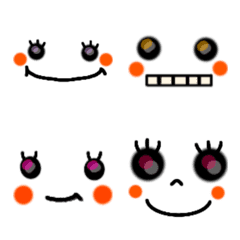 Cute simple face Emoji