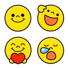 Simple Yellow Face Emoji