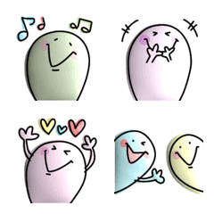 colorful characters Emoji 3