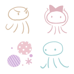 Kawaii jellyfish emoji4