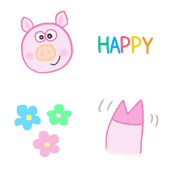 Simple Pig emoji
