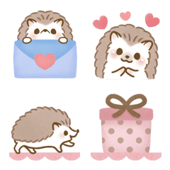 Fluffy Hedgehog Emoji