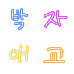 Chinese characters of Hangul 3
