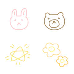 simple yuru emoji
