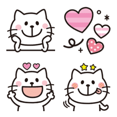 Adult cute Mr.cat emoji