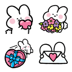 Simple Overtime rabbit Emoji 2.