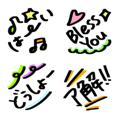Bold emotional Emoji 2