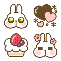 Sticky rabbits emoji
