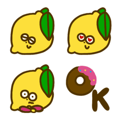 Happy Lemon Emoji