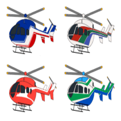 Helicopter Emojis
