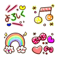 Colorful emoji any time