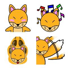 Manmaru fox emoji