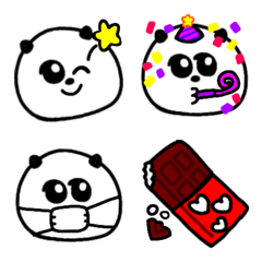 Cute Panda Emojis