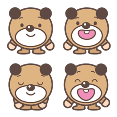 Kaodake-Kuma-Chan Emoji