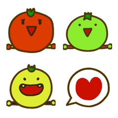 Happy Tomatoes Emoji