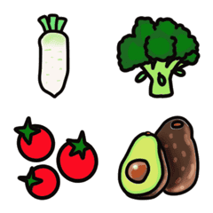 Greengrocer's vegetable and fruit Emoji