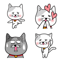 A pet cat 's Tama series.Emoji.[2]