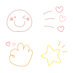 Simple line art emoji.