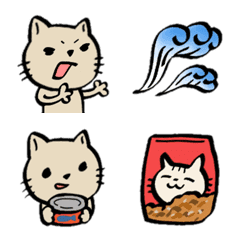 Animal emoji of cat Moo 1