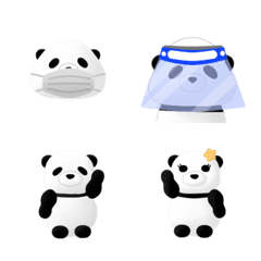 Always usable panda Emoji