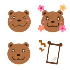 bear and emoji