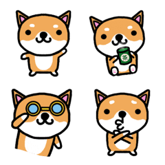 Dog emoji like Shiba Inu.