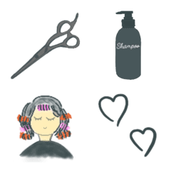 美容師さんのための絵文字⭐️職業シリーズ