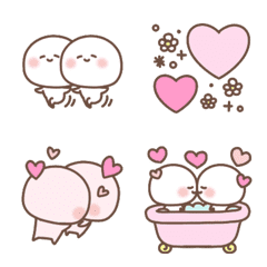 Fluffy Fluffy Kiss Hug Line Emoji Line Store