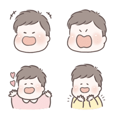 Yurufuwa baby's daily emoji