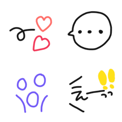 Colorful simple emojis 9