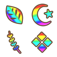 The rainbow frame emoji