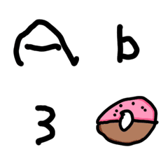 four-year-old child's alphabet