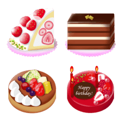 Many kinds of sweets