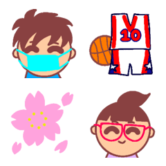 A warmhearted boys and girls.sports