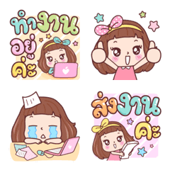 Miedie Working Emoji
