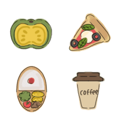 yummy foods Emoji.