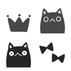 Black cat  emojis2