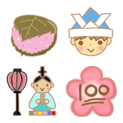 Spring cute emoji 1