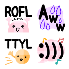 kawaii slang emoji