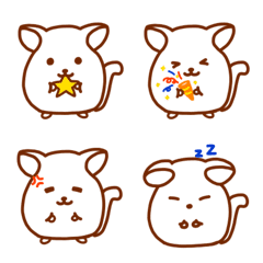 Simple chinchillas Emoji