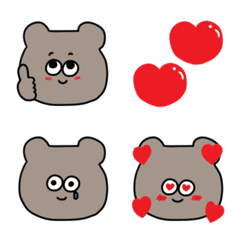 Cute * bear. Emoji every day.