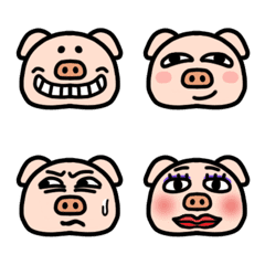 Mr. Pig Emoji