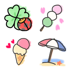 Suisai,emoji.Spring&summer