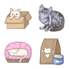Assorted cats Emoji