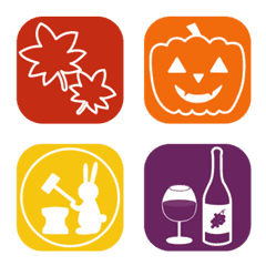 application icon emoji -autumn version-