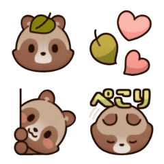 coogee's tanuki emoji